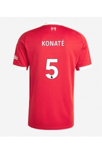 Liverpool Ibrahima Konate #5 Jalkapallovaatteet Kotipaita 2025-26 Lyhythihainen